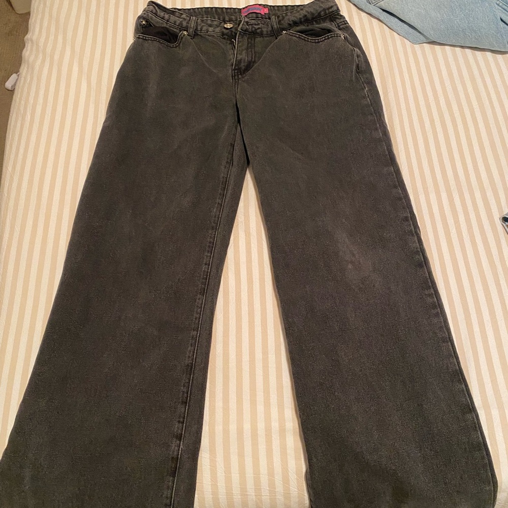 Edikted Black Women's Jeans (worn once)
